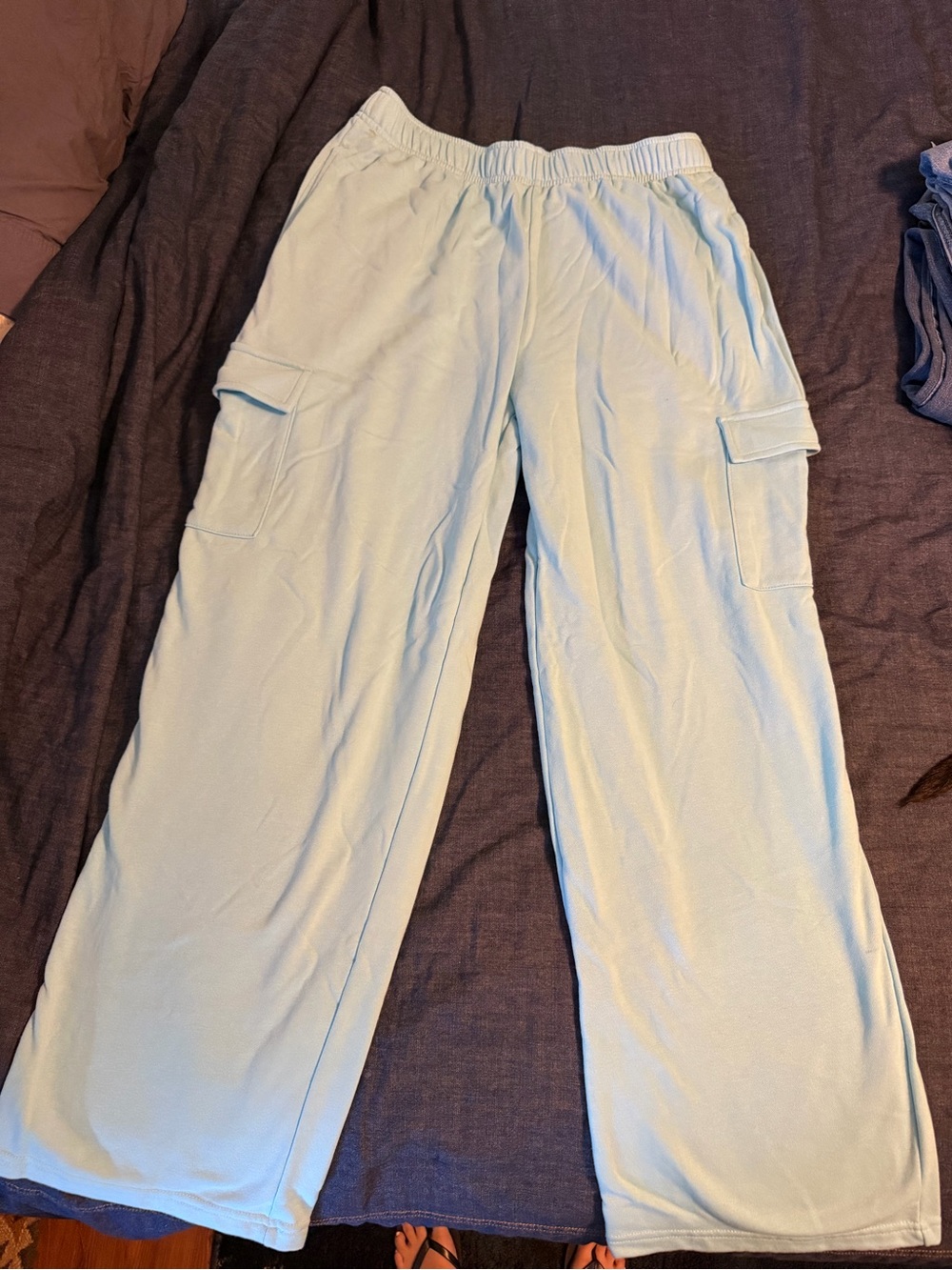 Light Blue Women's Sweatpants